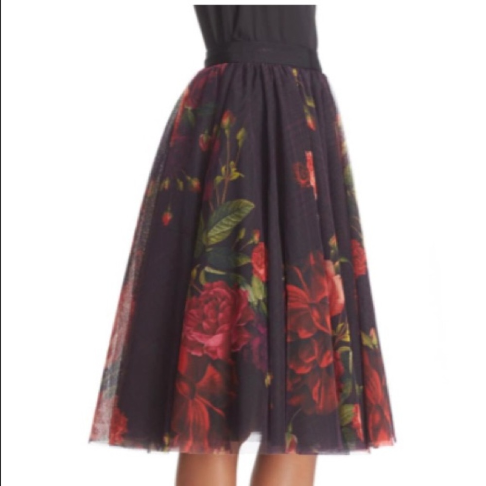 Ondra - Juxtapose Rose' Tutu Midi Skirt